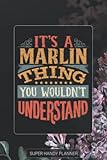 Photo Gallery marlin: it s a marlin thing you wouldn t understand - marlin name purple flower custom gift planner calendar notebook journal password manager Photo Gallery marlin: it s a marlin thing you wouldn t understand - marlin name purple flower custom gift planner calendar notebook journal password manager