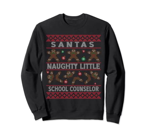Fea Navidad Santa School Counselor Job Sudadera