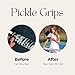 Pickle Grips Pickleball Paddle Grip Tape - Overgrip Grip Wrap for Pickleball Racket - Moisture Wicking Paddle Grip Wrap (2 Pack) (Baby Blue)