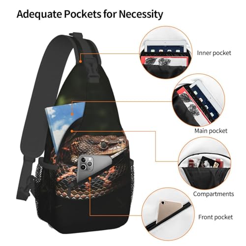 Bolso Pequeño Tipo Bandolera para Senderismo Unisex miniatura 4