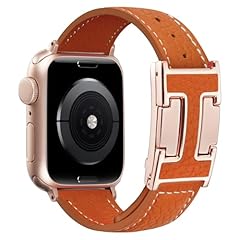Brown+Rose Gold Buckle