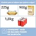 Command 17026CLR - Ganchos mini para decoración con tiras transparente, Pack de...