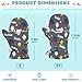 Fashion Baseball Gray cute girls waterproof mittens toddler gloves guantes de invierno para ninos 2-4 Y