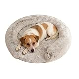 BASE ANTIDÉRAPANTE : Notre panier pour chien est doté d'une base antidérapante pour une stabilité et une sécurité accrues, idéal pour les chiots joueurs.