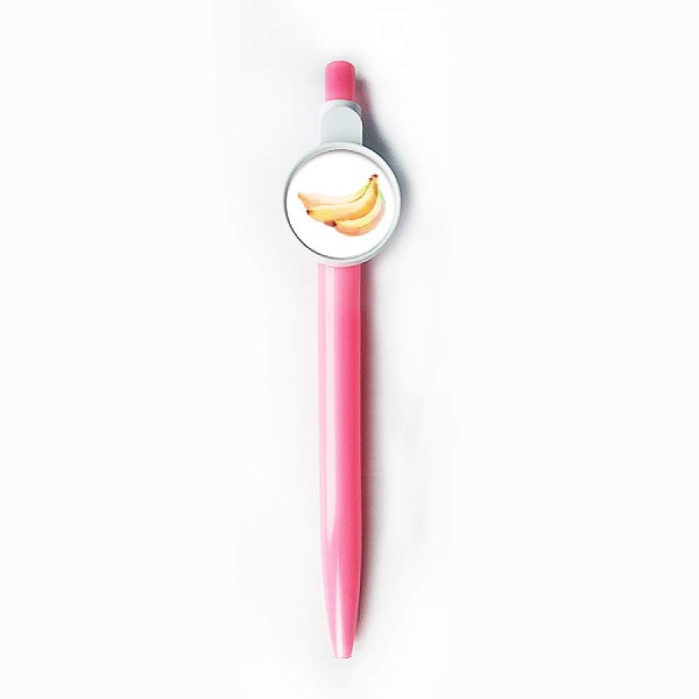 Stylo à bille rétractable aquarelle banane bleu idée cadeau originale