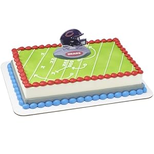 NFL Chicago Bears Cake Decoration, ...