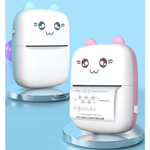 brazik Mini Printer, Pocket Printer, Wireless Bluetooth Mobile Printer, Thermal Printer for Picture Photo Label Memo, Paper Printer with USB Cable... - Image 3
