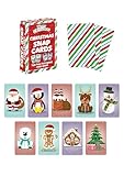 HENBRANDT Single Pack Christmas Snap Card Game 9cm Kids Memory Pair Game Xmas Snap Cards Stocking Filler Christmas Eve Box Party Favours Loot Bag Fillers Lucky Dip for Boys and Girls - Image 5