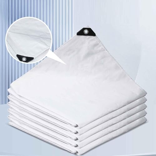 Cubierta de alberca impermeable con ojales reforzados para viento 8