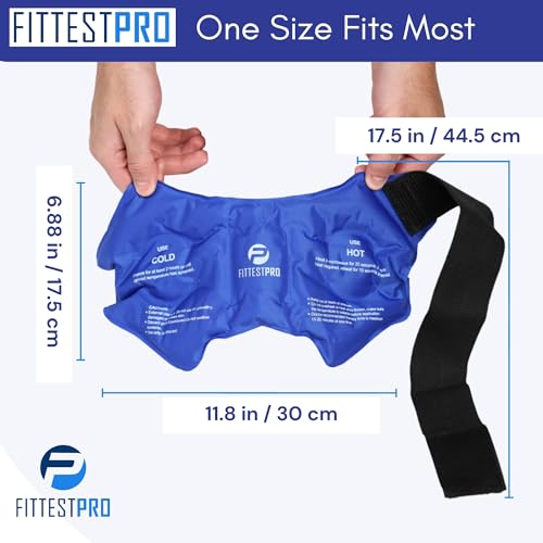 Image of Ankle Ice Pack Wrap for Swelling, Ice Pack for Injuires Reusable Cold Pack Wrap Hot Cold Therapy Ankle Ice Wrap for Sprained Ankles, Achilles Tendonitis