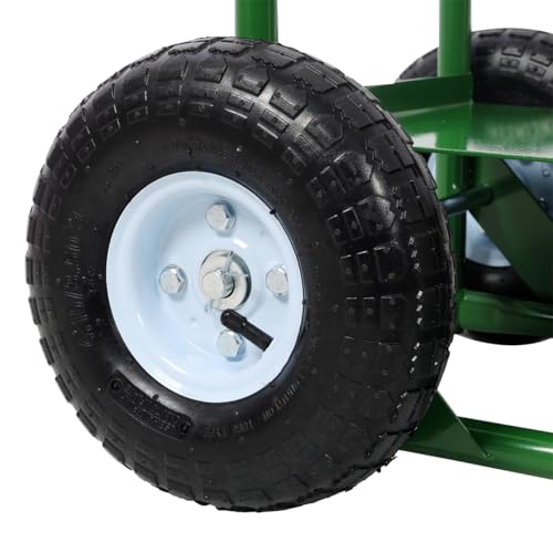 Carretilla para cilindros con capacidad 440 lb y ruedas neumáticas miniatura 7