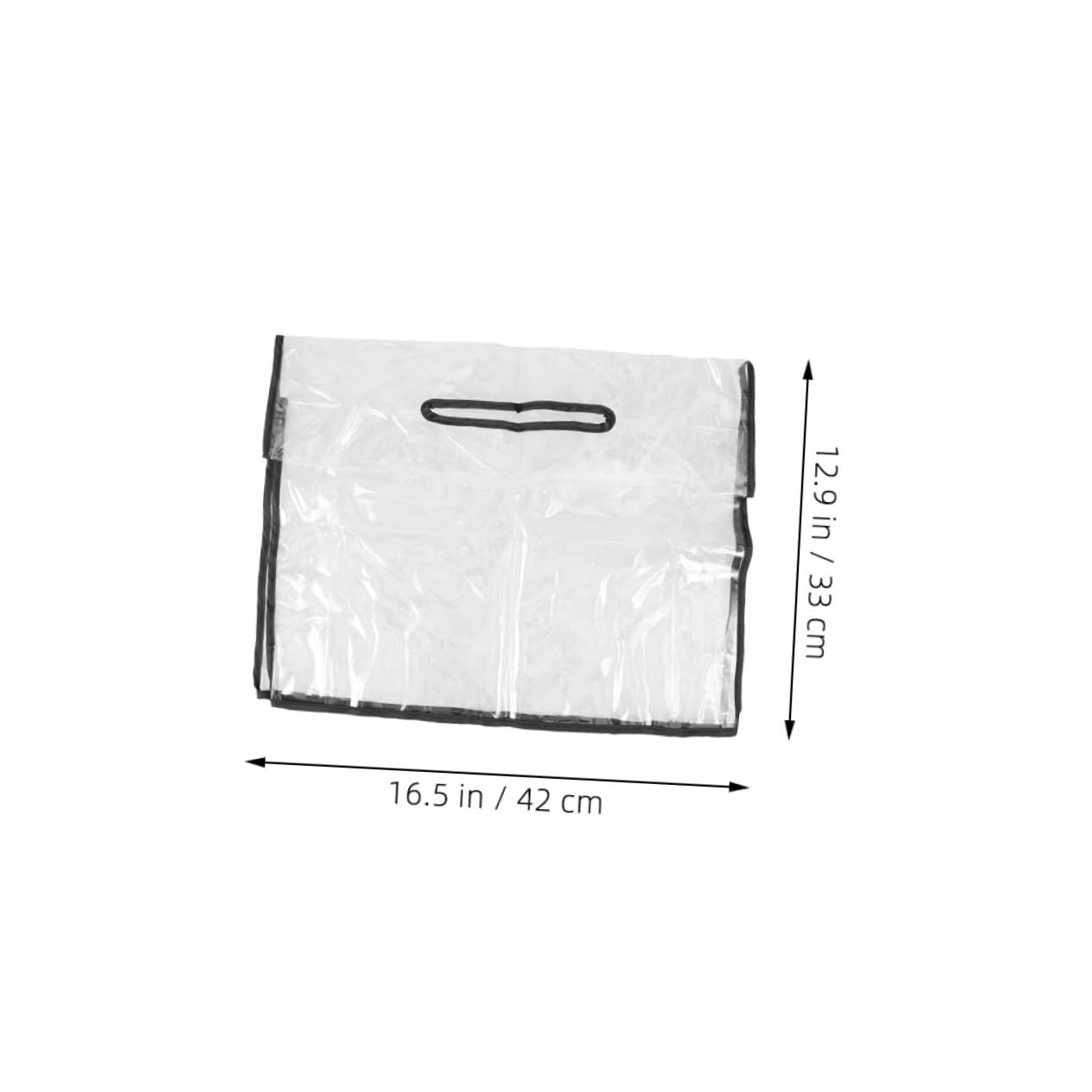 Gatuida 2 Piezas Funda para Bolso Transparente Protector De Bolso De Mano para Viajes Al Aire Funda Protectora De PVC Tote