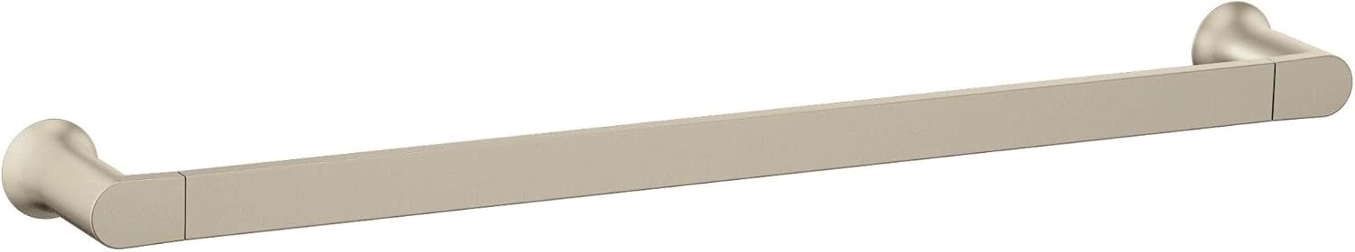 Moen BH3803BN Genta LX Modern Single Robe or Towel Hook for Kitchen or Bathroom, Brushed Nickel