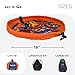 Lay-n-Go Layflat Portable Drawstring Cinch Storage Toy & Mini Figures Organizer & Play Mat, Mesh Pockets, Home & Travel, Kids & Toddlers Playdates, 2 Straps for Backpack, Durable, Machine Washable