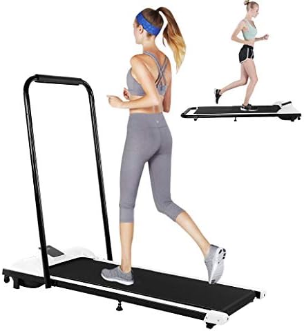 Electric Walking Treadmill Folding Under-Desk Jogging Treadmills Exercise Machine Remote Control Home