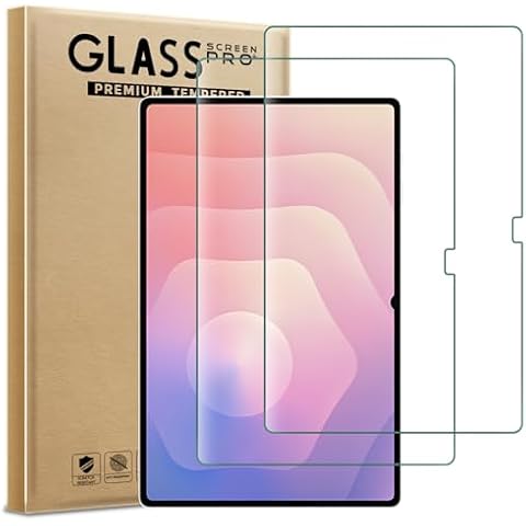 AOKUMA Tempered Glass Screen Protector for Samsung Galaxy Tab S10 Ultra/S9 Ultra Cover