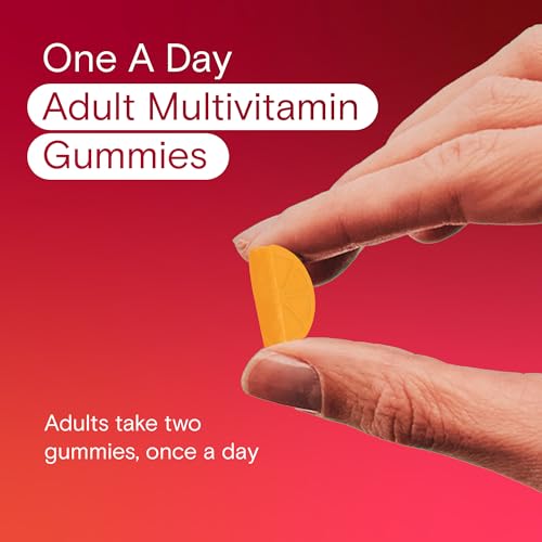 One A Day Adult Multivitamin Gummies - Daily Gummy For Men And Women With Vitamins A, B6, B12, C, D, E, Biotin and Zinc, Supports Immunity And Bone Health, Hair And Nails, 130 Gummies - Image 6
