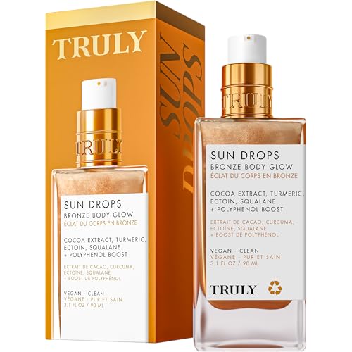Image of Truly Beauty Sun Drops Bronze Body Glow Oil | Bronzing Oil for Glowing Skin
