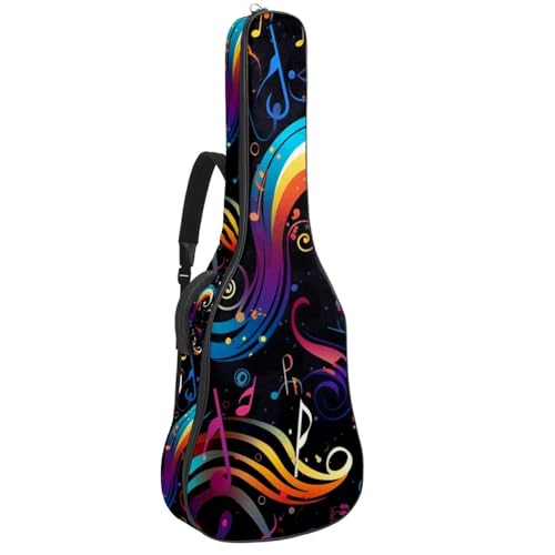 Sac dos guitare léger imperméable anti pluie avec poches partitions