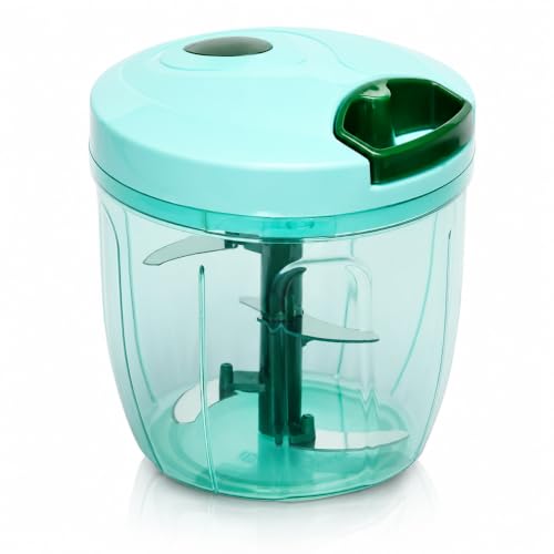 Image of MAXFOOT Pull Chopper 1000 ML Multi-Purpose Vegetable Chopper | Stainless Steel Blades , Easy to Clean