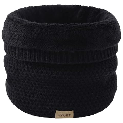 HYUET Winter Fleece Lined Neck Warmer Cover