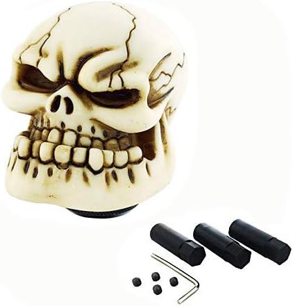 Miniatura 2 de Lunsom Pomos de palanca de cambios de resina, cabeza de palanca de cambios para la mayoría de los automóviles de transmisión de coche, se adapta a