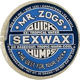 Sex Wax Quick Humps 6X Extra Hard Tropical Water Surf Wax