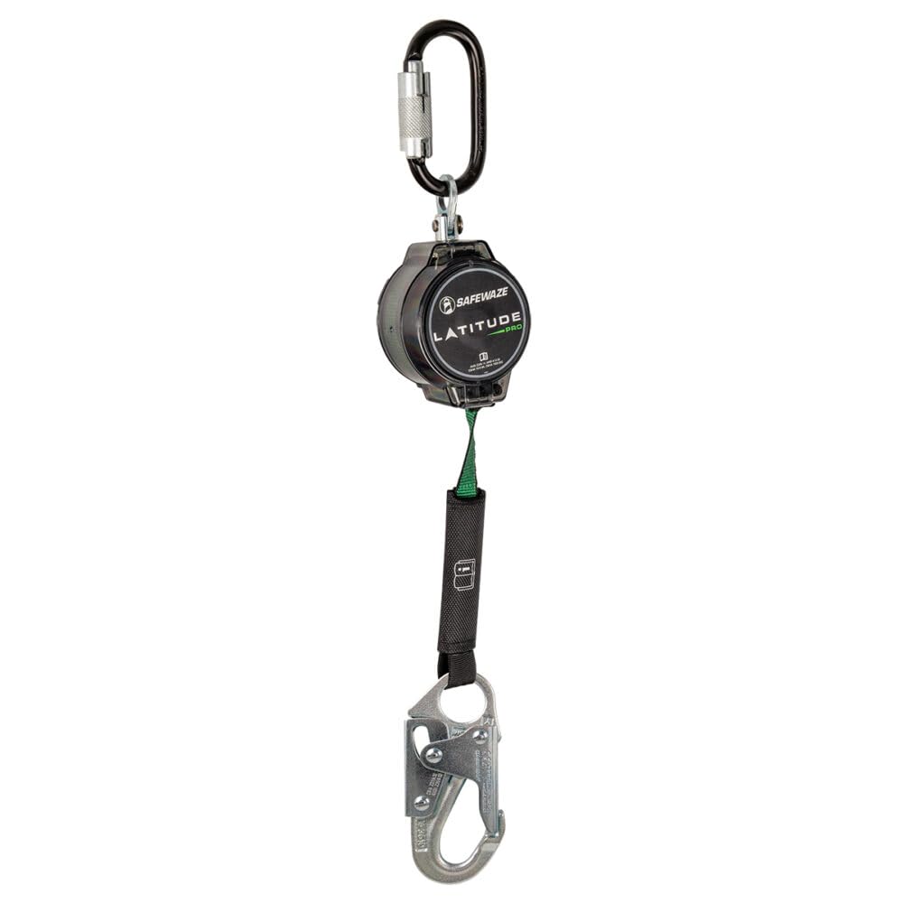 Safewaze 018-5009 7' Web Retractable with Aluminum Snap Hook