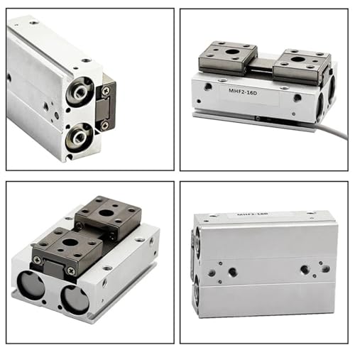 Vérin pneumatique MHF2-16D double effet avec double piston - 8