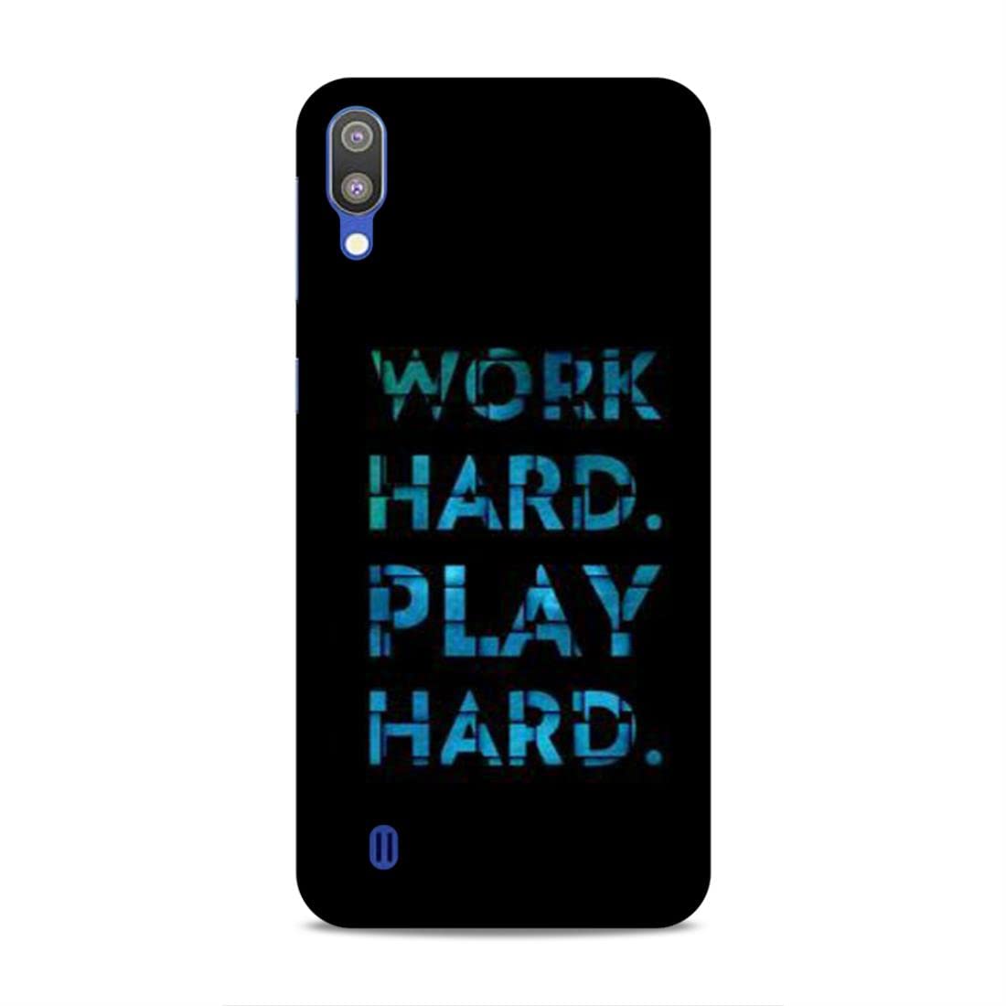 Screaming Ranngers Work Hard plaay Hard/Motivational 3D Printed Back Cover for Samsung M10-image-6