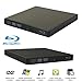 Juanery——External Blu-ray CD Drives，USB 2.0 Blu-ray DVD CD Drive/BD - ROM/DVD Player for PC Computer Various Brands of Desktop, Laptop, Super Notebook and So On (Black)