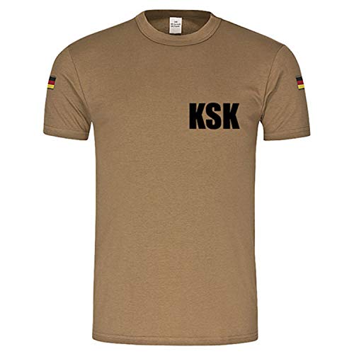 T-shirt militaire KSK Commando forces spéciales vert armée taille XXXL