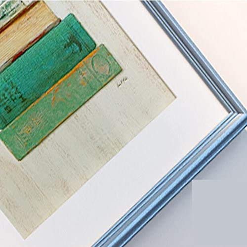 FPM Hängende Fotoanzeige. Fotorahmen Moderne Gartenwände Cyan Grüne Holzrahmen Wohnzimmer Wände 8 Stück / 187x81cm – Bild 6