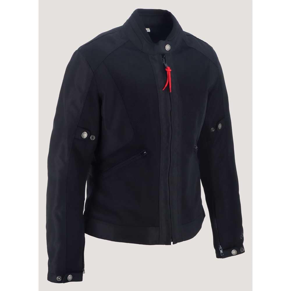Helstons Stoner Evo Air Mesh Damska kurtka tekstylna motocyklowa, czarny, L