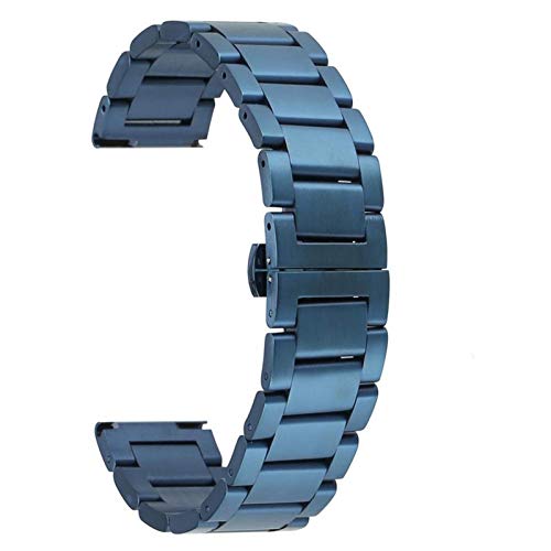 Bracelet de montre de luxe en acier inoxydable 20mm et 22mm
