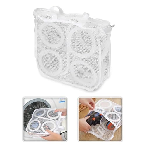 Image of FreshDcart Laundry Bag for Washing Machine | Mesh Wash Bag for Washing Machine & Dryer | Reusable Laundry Washing Bag for Travel, Socks & Undergarments| Mesh Bags for Washing Machine (Pack of 1)