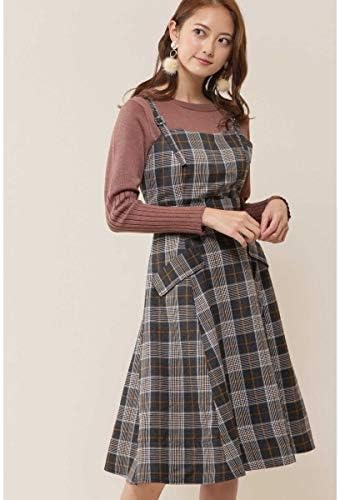 Amazon Co Jp ジルバイジルスチュアート Jill By Jillstuart 2wayフレアジャンスカ チェック モカ1 M 服 ファッション小物