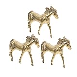 Décoration polyvalente : adaptée à divers environnements, elle sert de pièce de décoration intérieure et d'animal de compagnie, ajoutant charme et de l'intérêt à votre décor, petite figurine de cheval symbolisme, mini figurines de cheval
