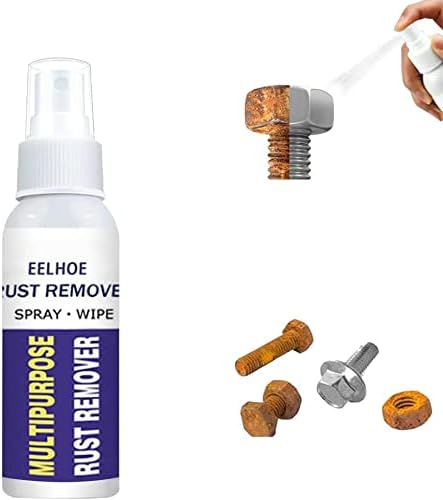 Powerful Rapid Rust Removal Spray, Shiny Rust Remover Spray, Multipurpose Rust Remover Spray, Rustout Instant Remover Spray, Cleaning Spray for Car Beauty and Household Kitchens (30ml)