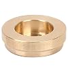 19. Inch CNC Machining Brass Internal Counterweight for 4 RC Car Wheel Hub, Brass Wheel Weight, Performance Wheel Hub Counterweight with 12mm Hex Compatibility,