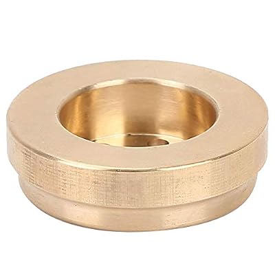 19. Inch CNC Machining Brass Internal Counterweight for 4 RC Car Wheel Hub, Brass Wheel Weight, Performance Wheel Hub Counterweight with 12mm Hex Compatibility,
