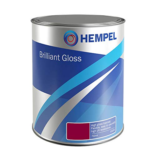 Hempel Brilliant Gloss - Bordeaux Red - 750ml - Boat Paint Topcoat