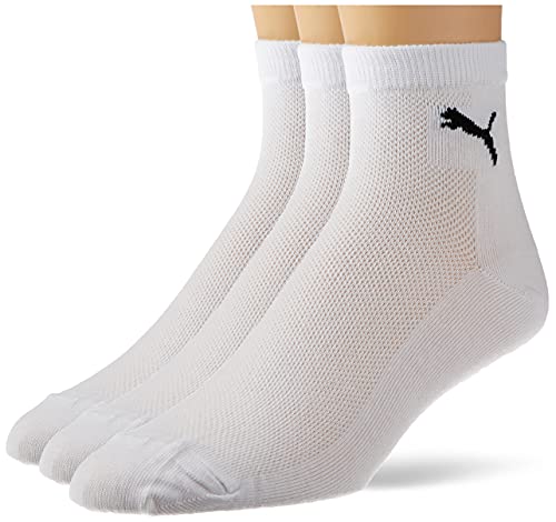Meia Esportiva Cano Médio, Puma, Masculino, Branco, 39/43