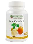Pure Vitamin C 650mg Capsules, Ascorbic Acid, Unbuffered & Non-GMO, Suitable or Vegetarians & Vegans, Magnesium Stearate Free & No Nasty Additives, Formulated & Made in Wales… (90 Capsules)