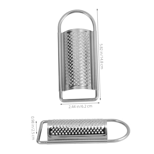 Rallador de queso portátil en acero inoxidable miniatura 5