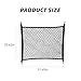Tioollev Elastic Cargo Net for SUV,Adjustable Elastic Trunk Mesh Nets with Hook Universal for SUV - Organizer 32