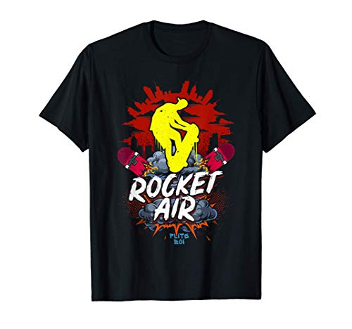 Flite Boi - Skateboards - Skater Trick Rocket Air Camiseta