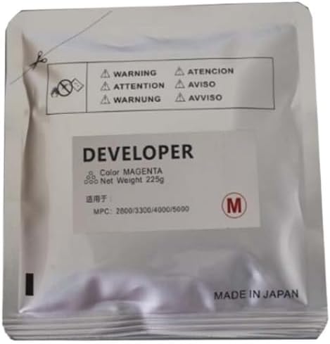 OEM MPC2550 Developer Compatible for Aficio MPC2030 MPC2050 MPC2051 MPC2551 2530 MPC2550 Developer Powder (Color : Medium)