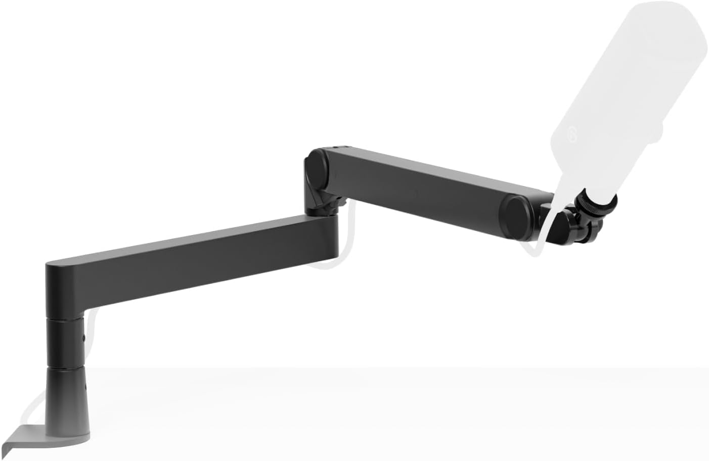 Elgato Wave Mic Arm Pro Bras de Microphone à Profil Bas Rotatif 360° Ressort à Gaz Compatible Shure SM7B HyperX Rode Blue Yeti Diffusion Podcast