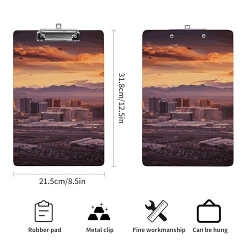 Porte-bloc acrylique robuste Las Vegas esthétique et rigide